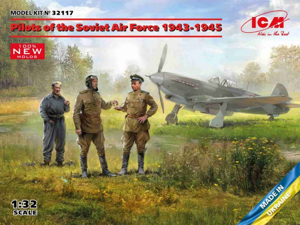 ICM 1/32 Pilots of the Soviet Air Force 1943-45