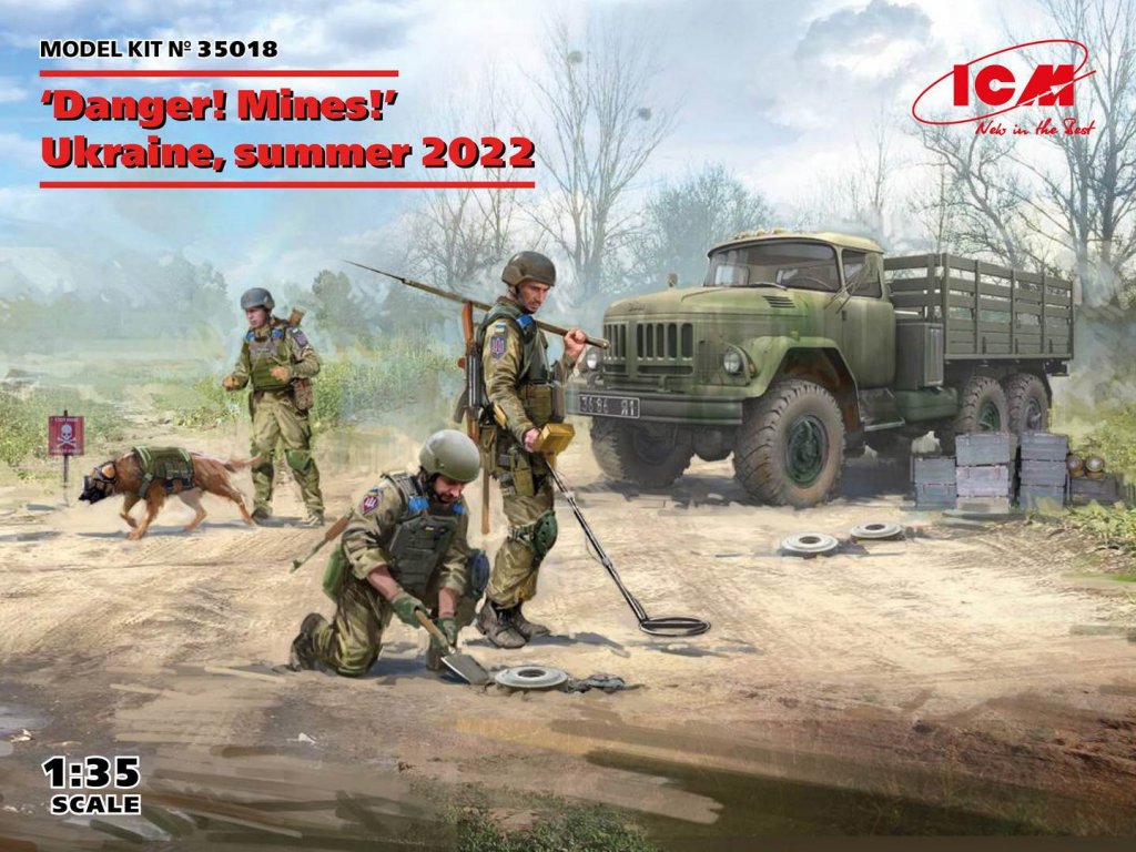 ICM 1/35 Danger! Mines! Ukraine, Summer 2022