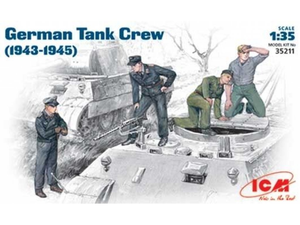 ICM 1/35 German Tank Crew