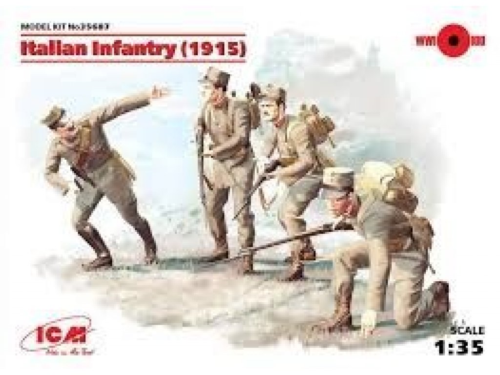 ICM 1/35 Italian Infantry ( 1915 )