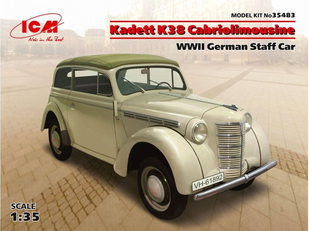 ICM 1/35 Kadet K38 Cabriolimousine