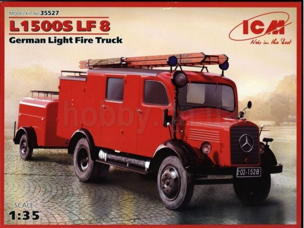 ICM 1/35 L 1500S Lf 8 Fire Truck