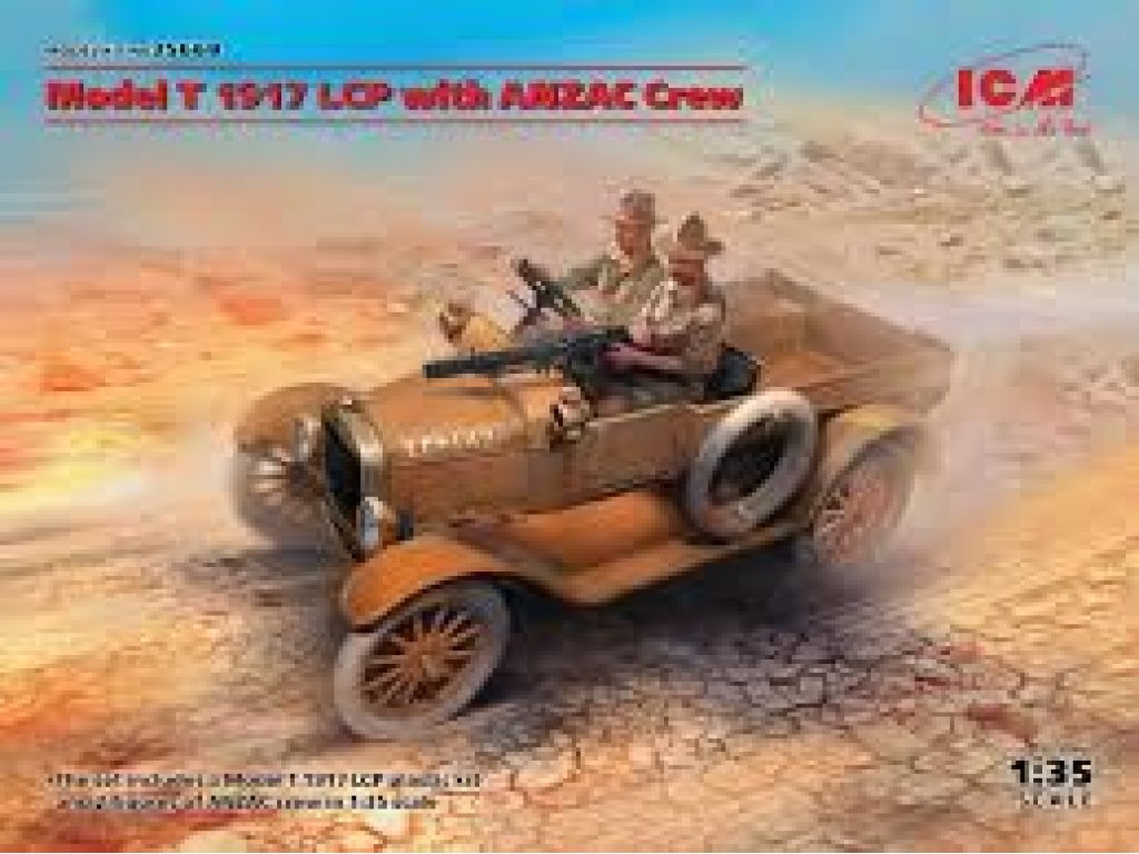 ICM 1/35  Model T 1917 LCP with ANZAC Crew