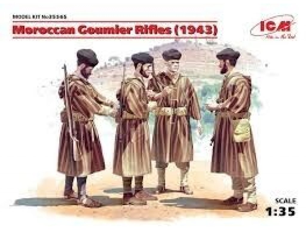 ICM 1/35 Moroccan Goumier Rifles 1943