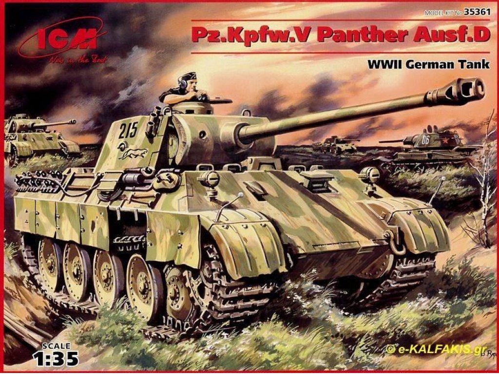 ICM 1/35 Pz.Kpfw. V Panther Ausf.D