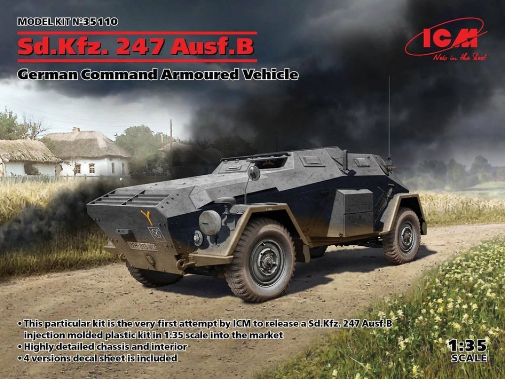 ICM 1/35 Sd.Kfz. 247 Ausf.B