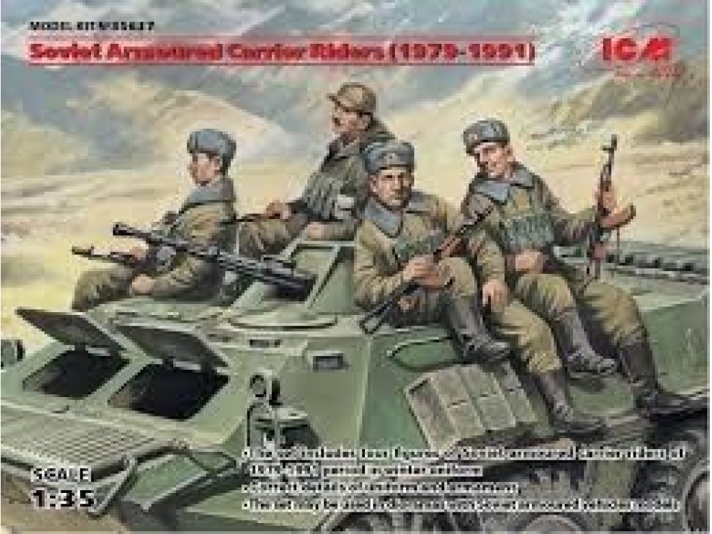 ICM 1/35 Soviet Armored Riders 43-45