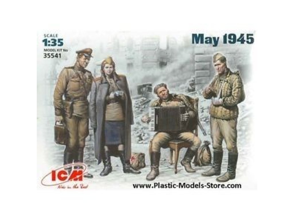 ICM 1/35 Soviet Infantry, May 1945