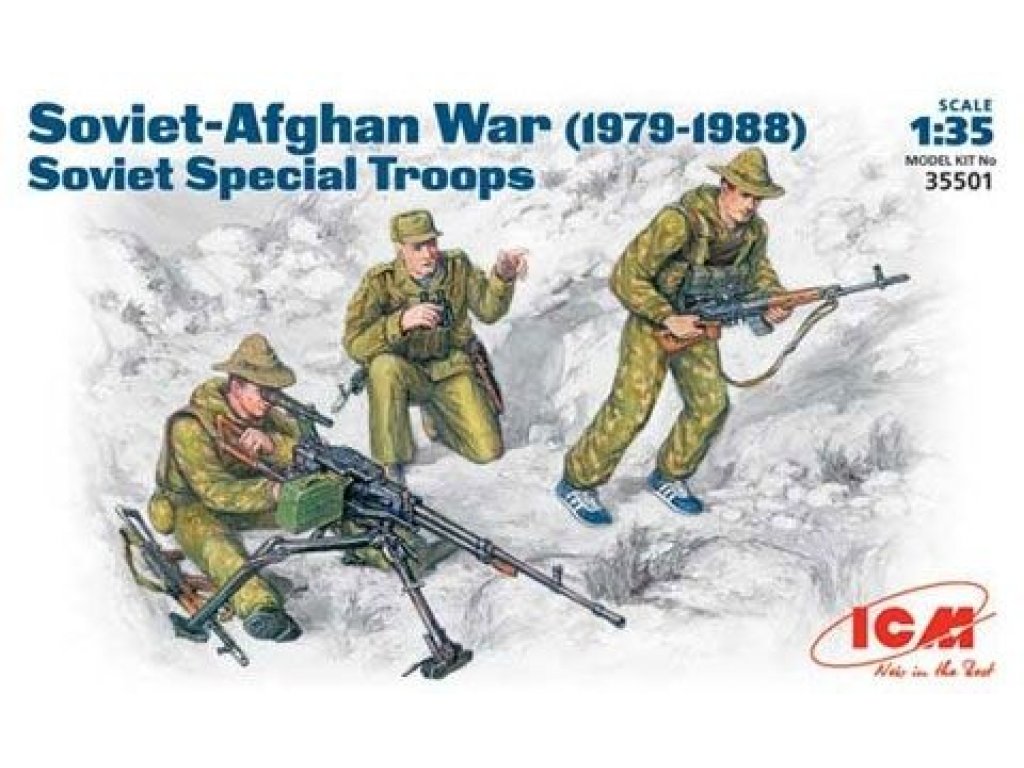 ICM 1/35 Specnaz, Afgan War 1979-1988