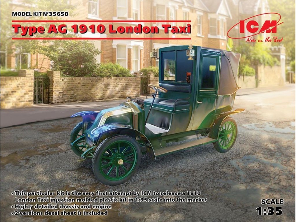 ICM 1/35 Type AG 1910 London Taxi