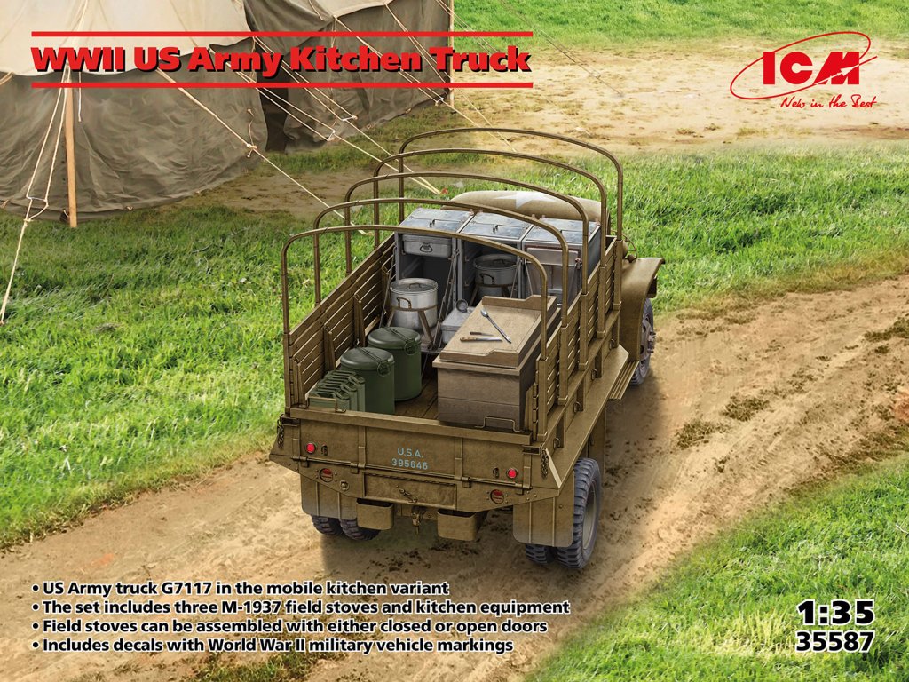 ICM 1/35 US Army WWII Kitchen Truck