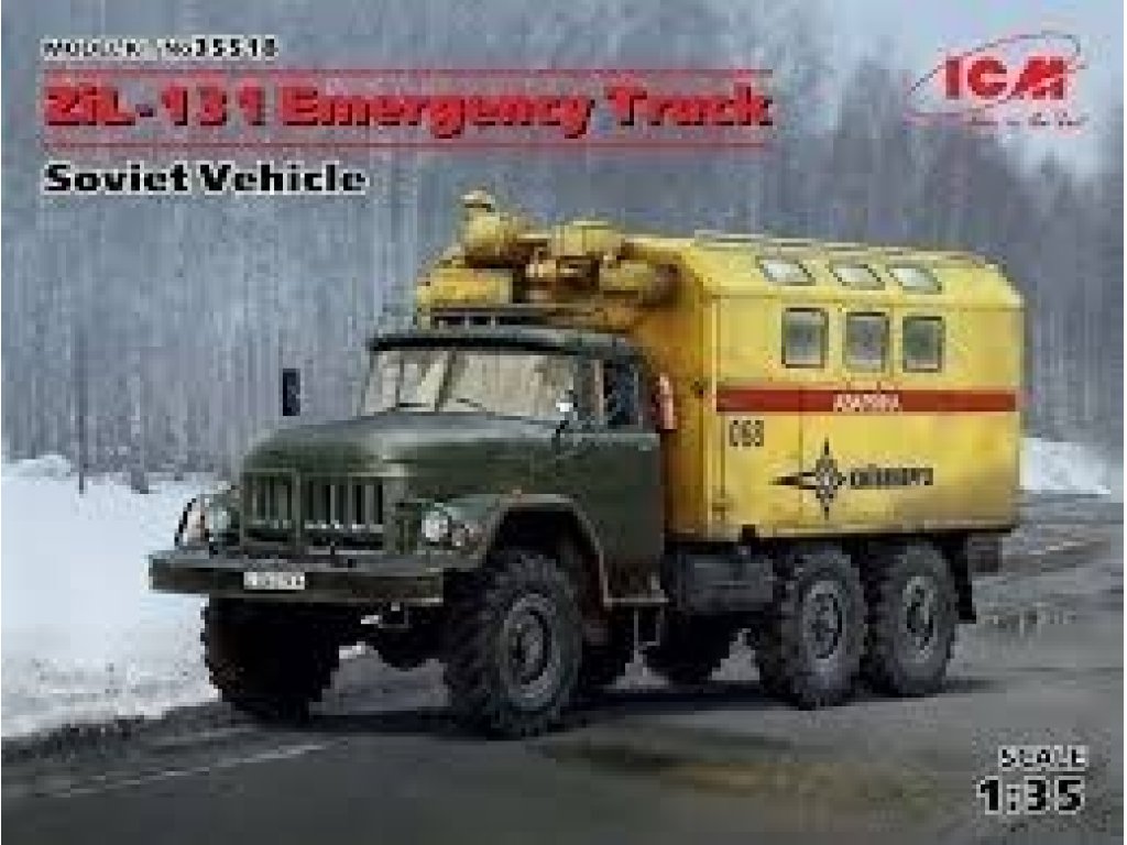 ICM 1/35 ZIL-131 Emergency Truck