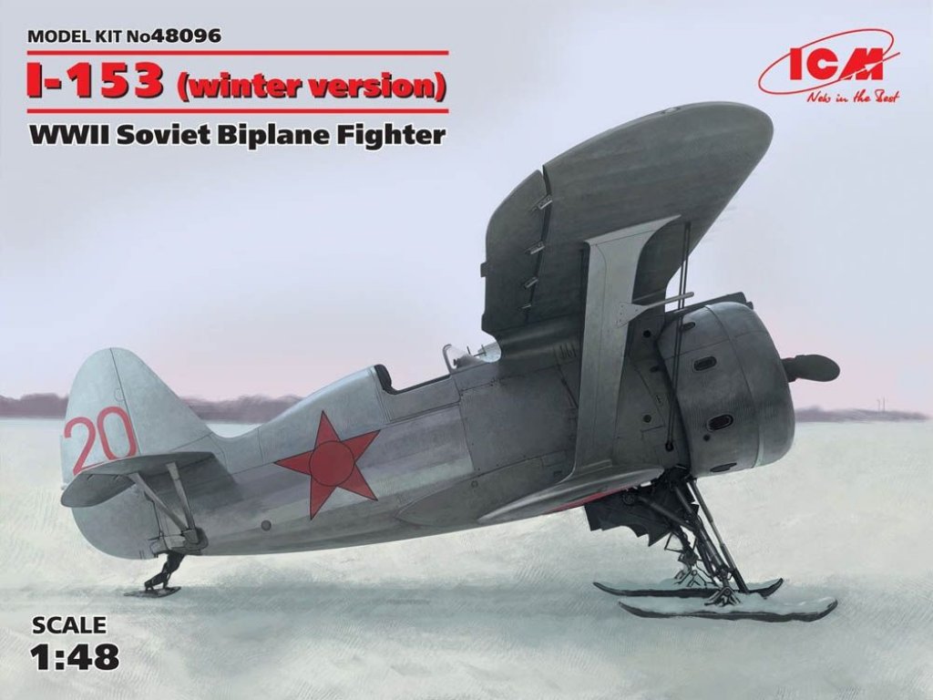 ICM 1/48 I-153 Winter Version