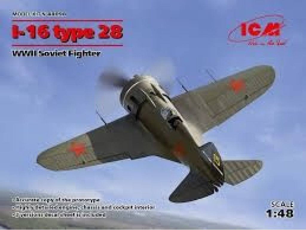 ICM 1/48 I-16 type 28