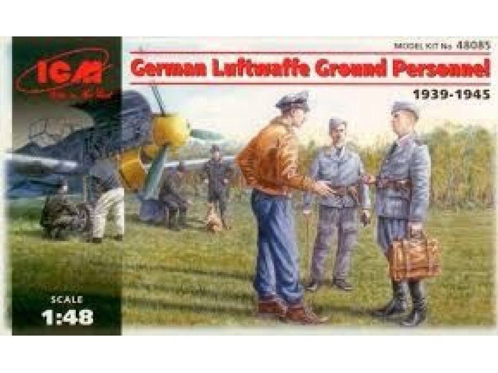 ICM 1/48 Luftwaffe Ground Personel