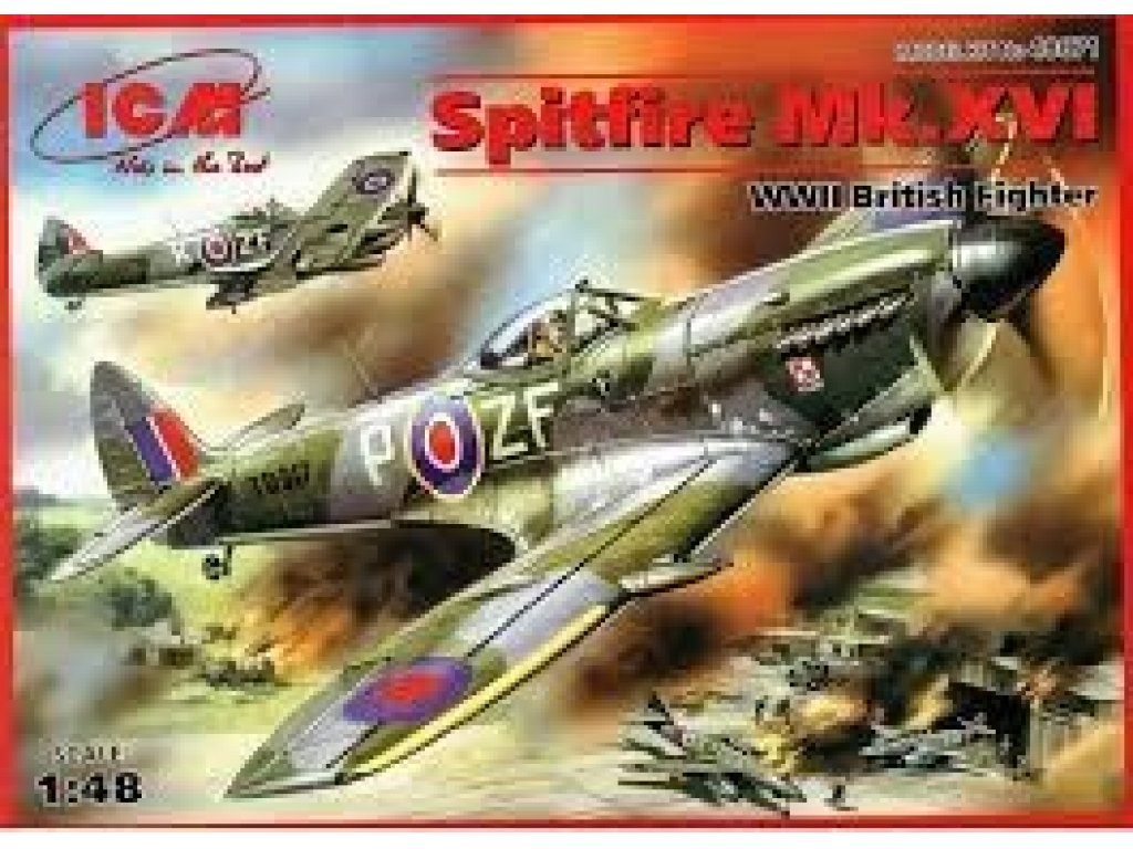 ICM 1/48 Spitfire Mk.XVI