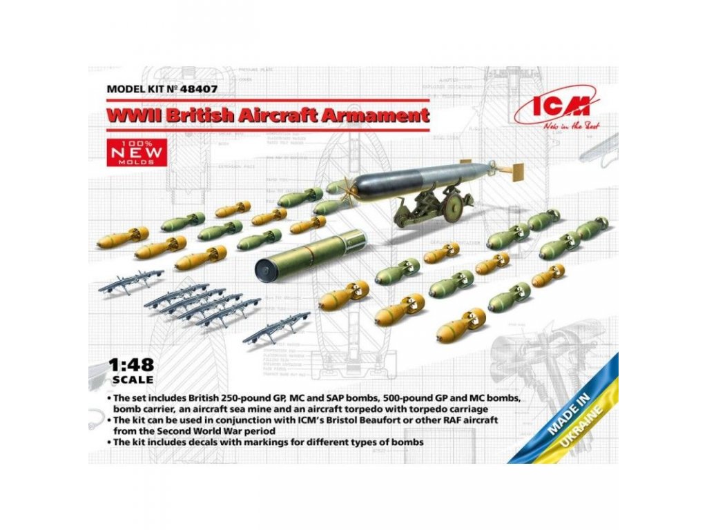 ICM 1/48 WWII British Aircraft Armament