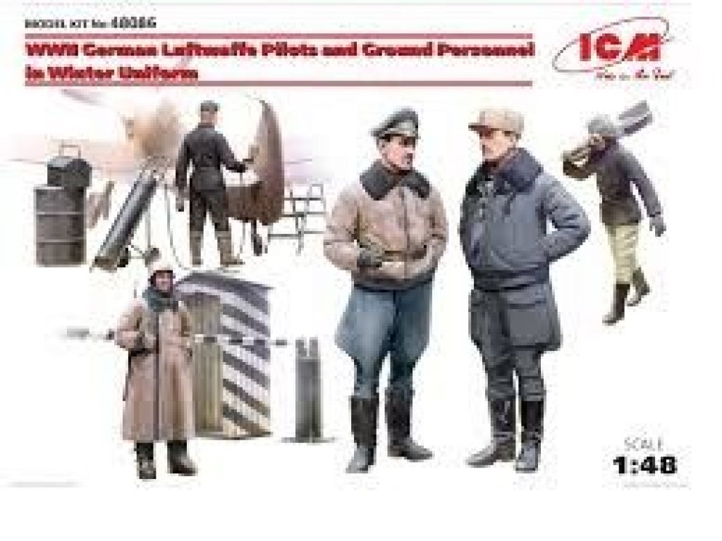 ICM 1/48 WWII German Pilots Personell