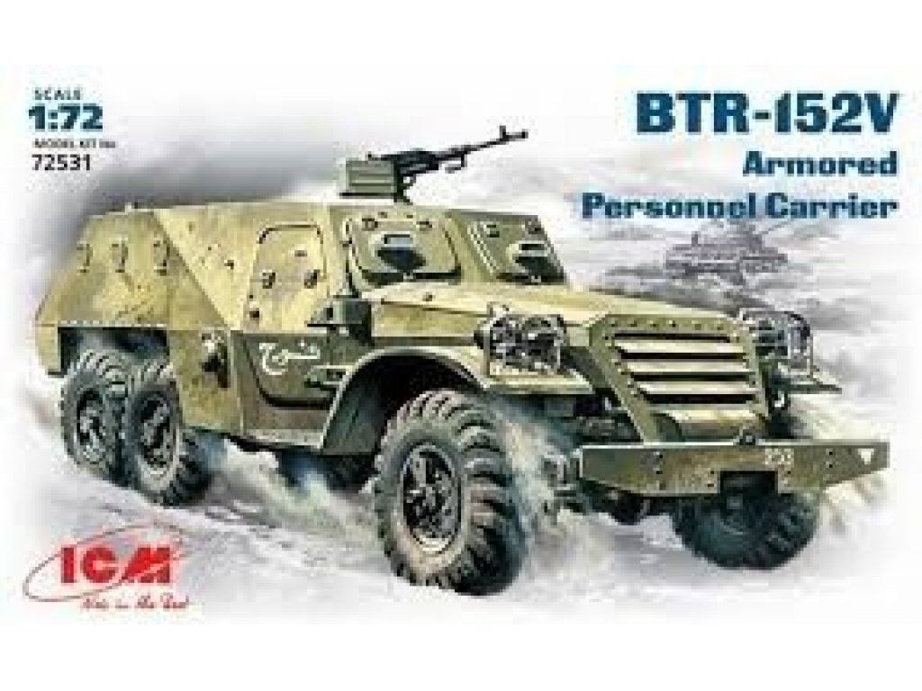 ICM 1/72 Btr-152V Soviet Armored Vehicle