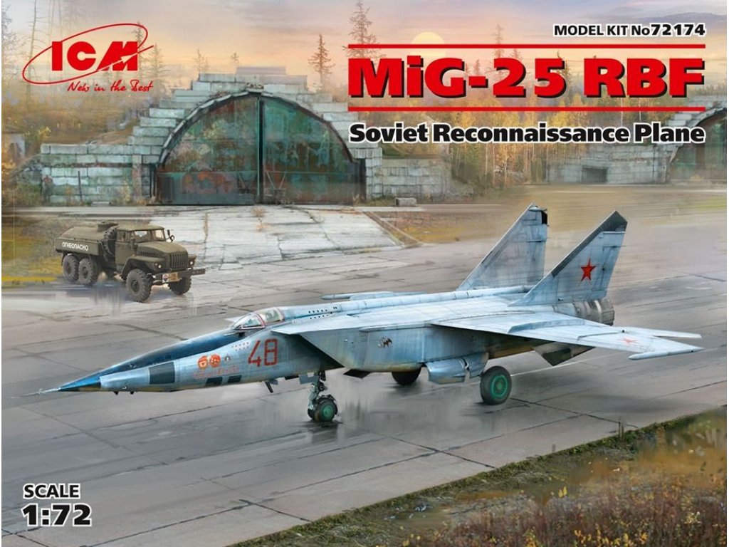 ICM 1/72 Mig-25RBF Foxbat