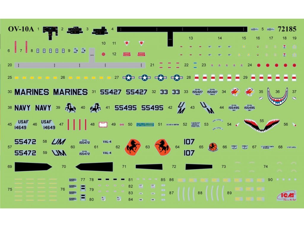 ICM 1/72 OV-10A Bronco US Attack Aircraft