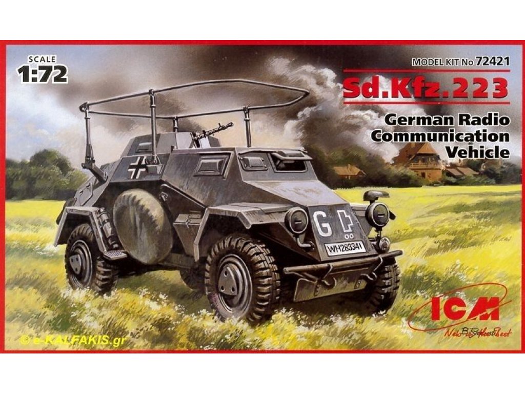 ICM 1/72 Sdkfz 223 Ger. Radio