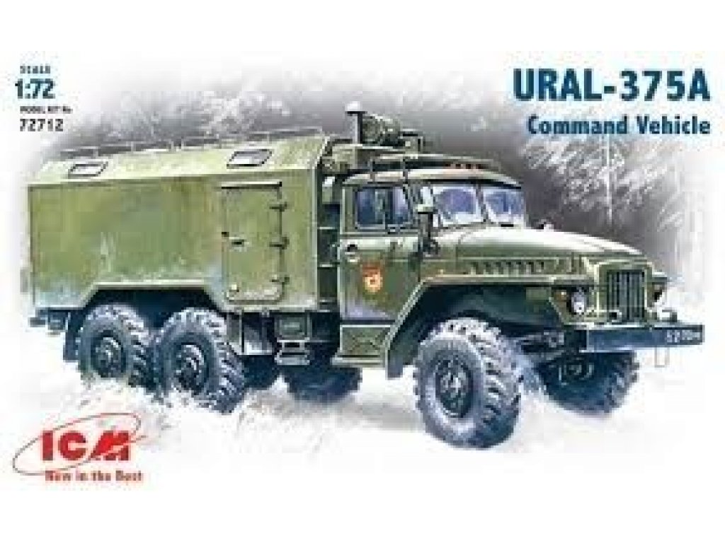 ICM 1/72 Ural-375A Command Post