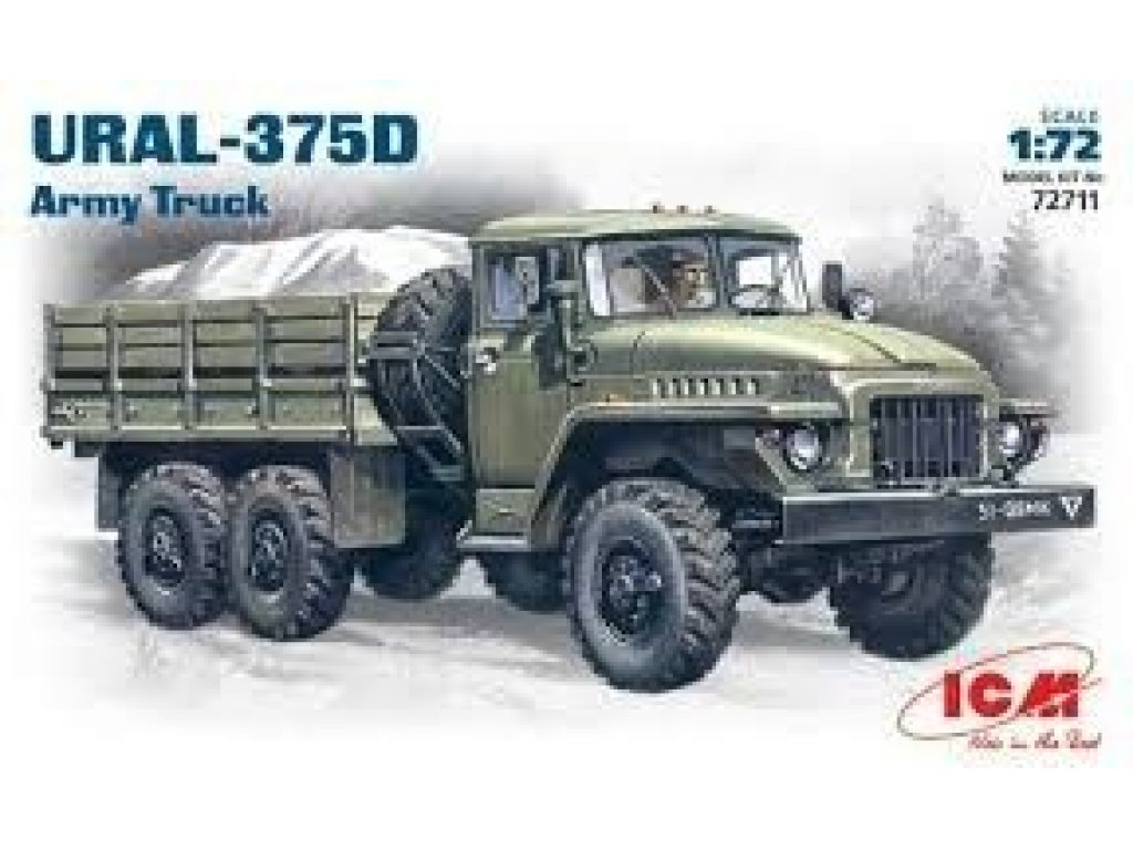 ICM 1/72 Ural-375D