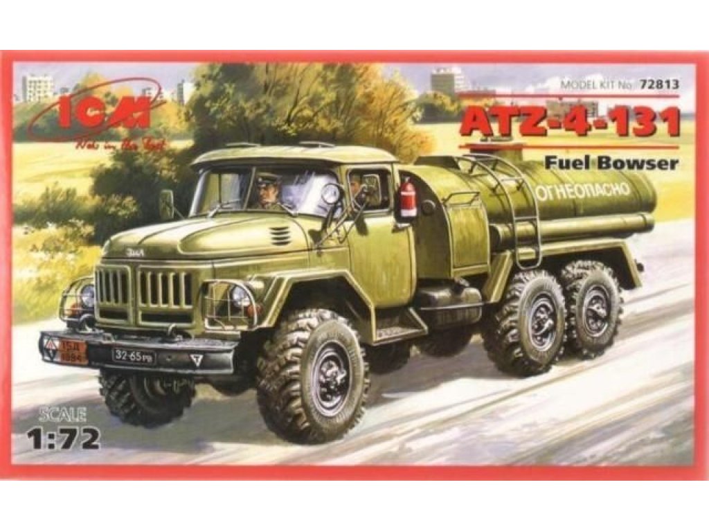 ICM 1/72 Zil-131 Petrol Browser