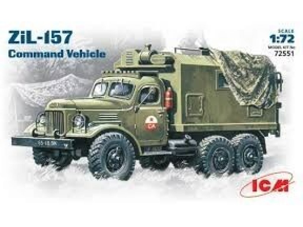 ICM 1/72 Zil-157 Command Vehicle
