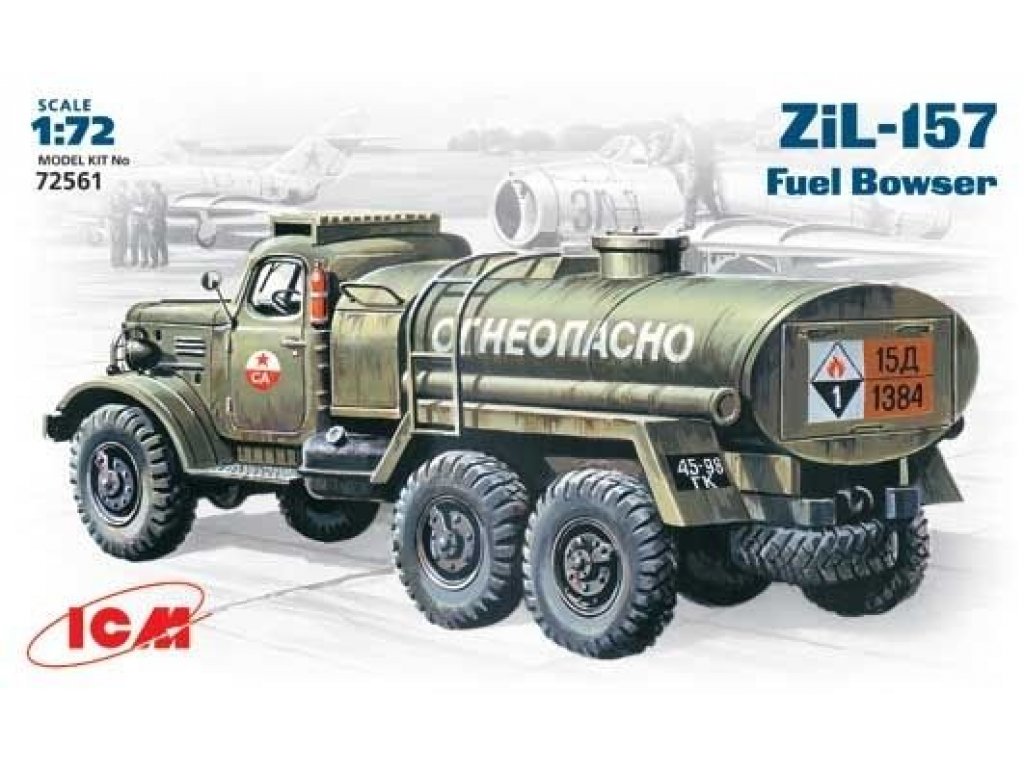 ICM 1/72 Zil-157 Fuel Browser