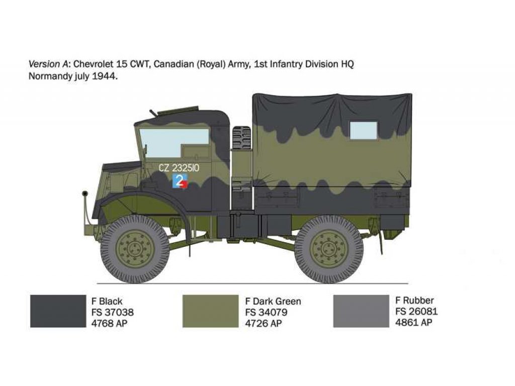 ITALERI 0233 1/35 Chevrolet 15 CWT 