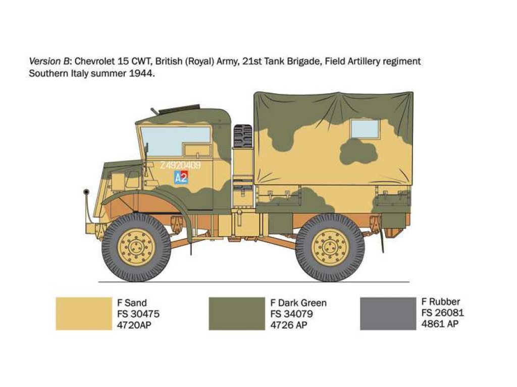 ITALERI 0233 1/35 Chevrolet 15 CWT 