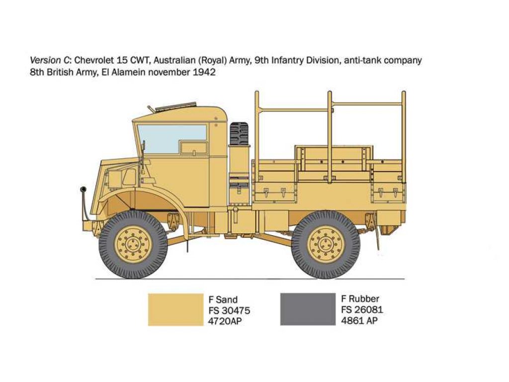 ITALERI 0233 1/35 Chevrolet 15 CWT 