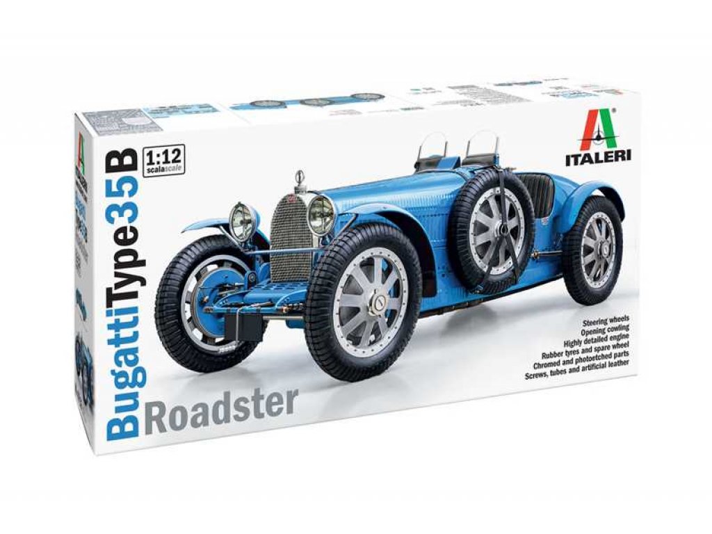 ITALERI 1/12 Bugatti Type35B Roadster