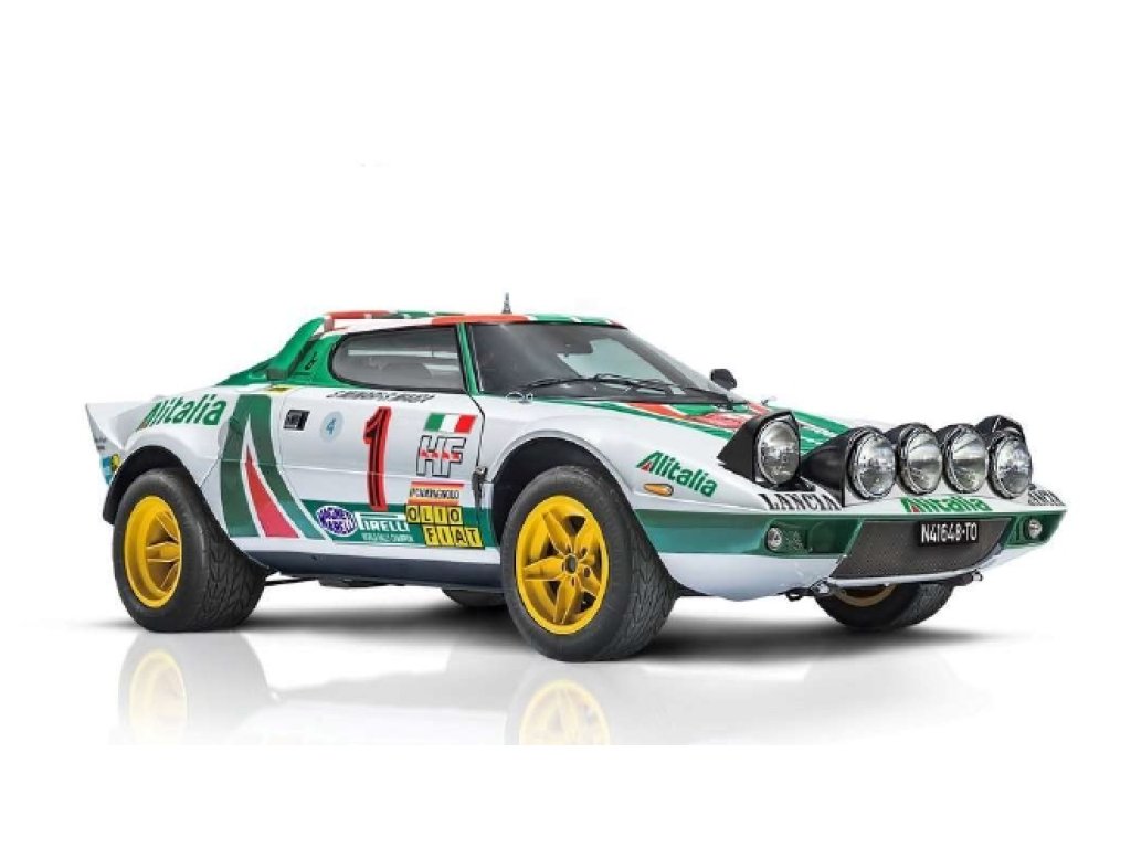 ITALERI 1/12 Lancia Stratos HF Gr.4 Monte Carlo Rally 1977