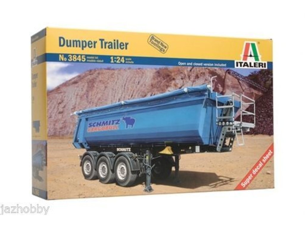 ITALERI 1/24 Dumper Trailer