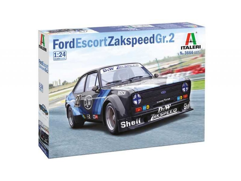 ITALERI 1/24 Ford Escort ZAKSPEED Gr.2