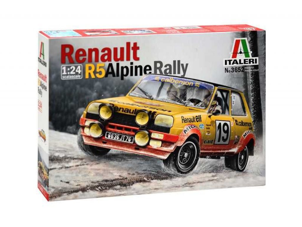 ITALERI 1/24 Renault R5 Alpine Rally