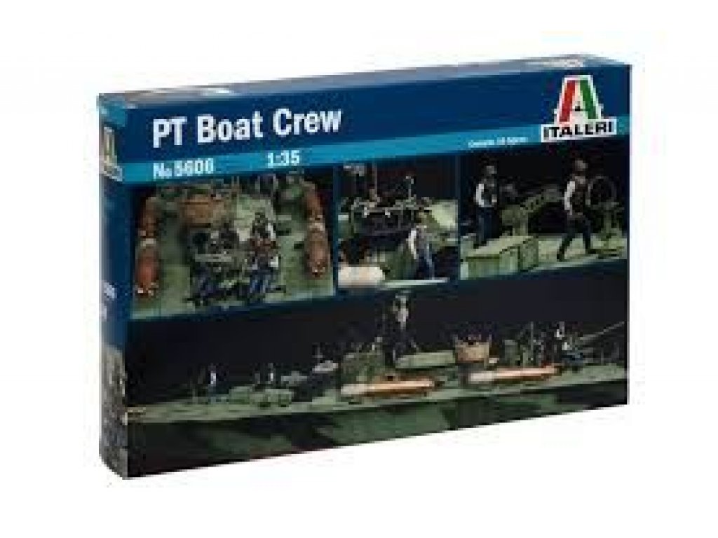 ITALERI 1/35 Elco Boat Crew