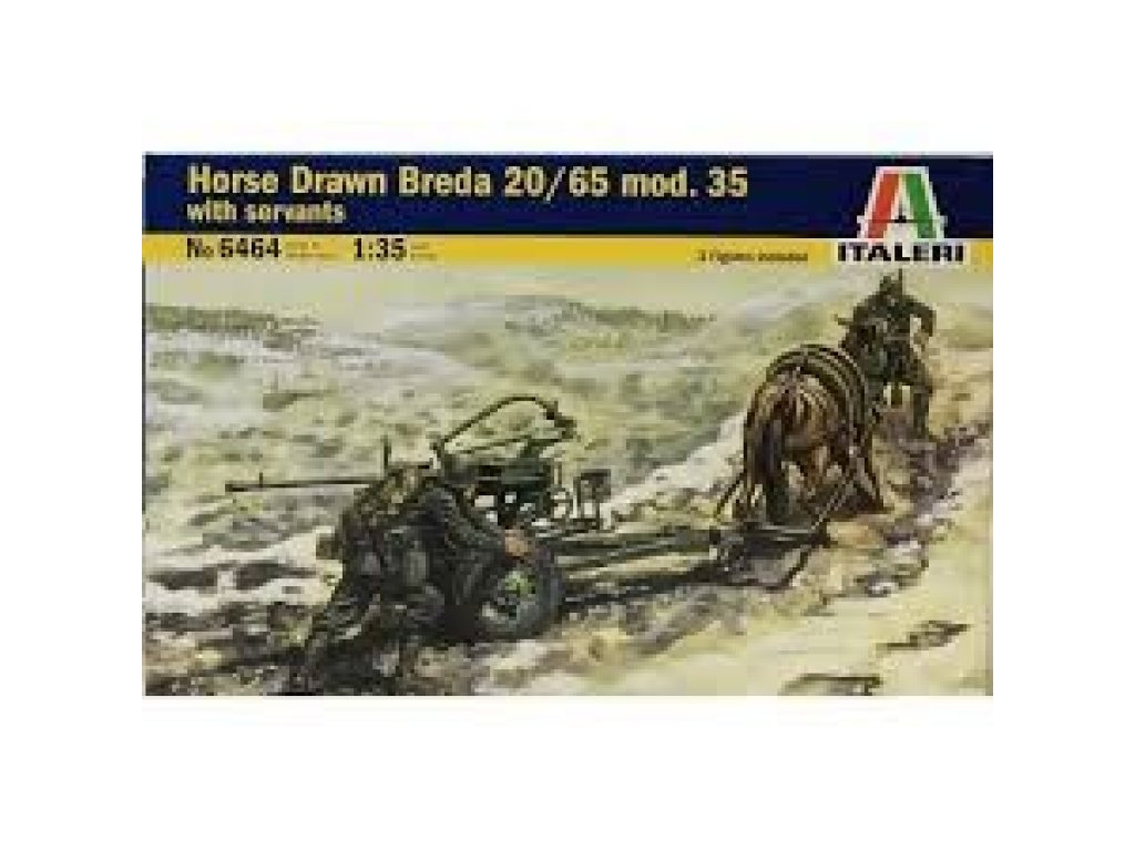 ITALERI 1/35 Horse Draw Breda