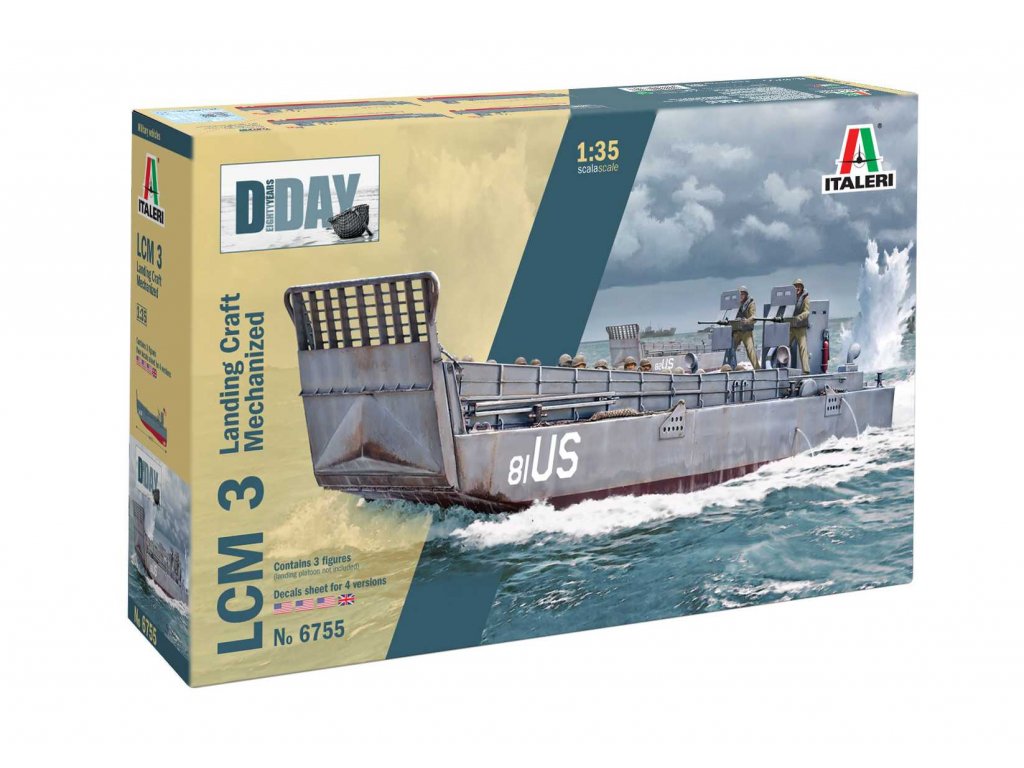 ITALERI 1/35 LCM3 U.S Landing Craft