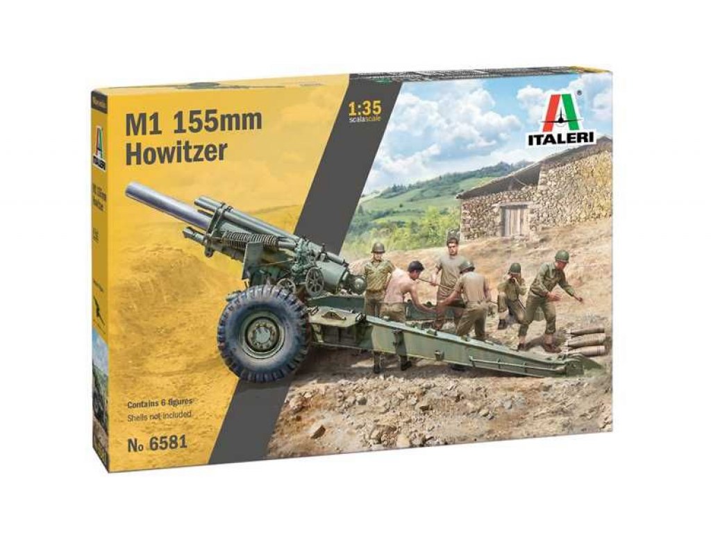 ITALERI 1/35 M1 155mm Howitzer