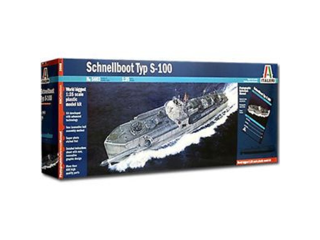 ITALERI 1/35 Schnellboot  S100