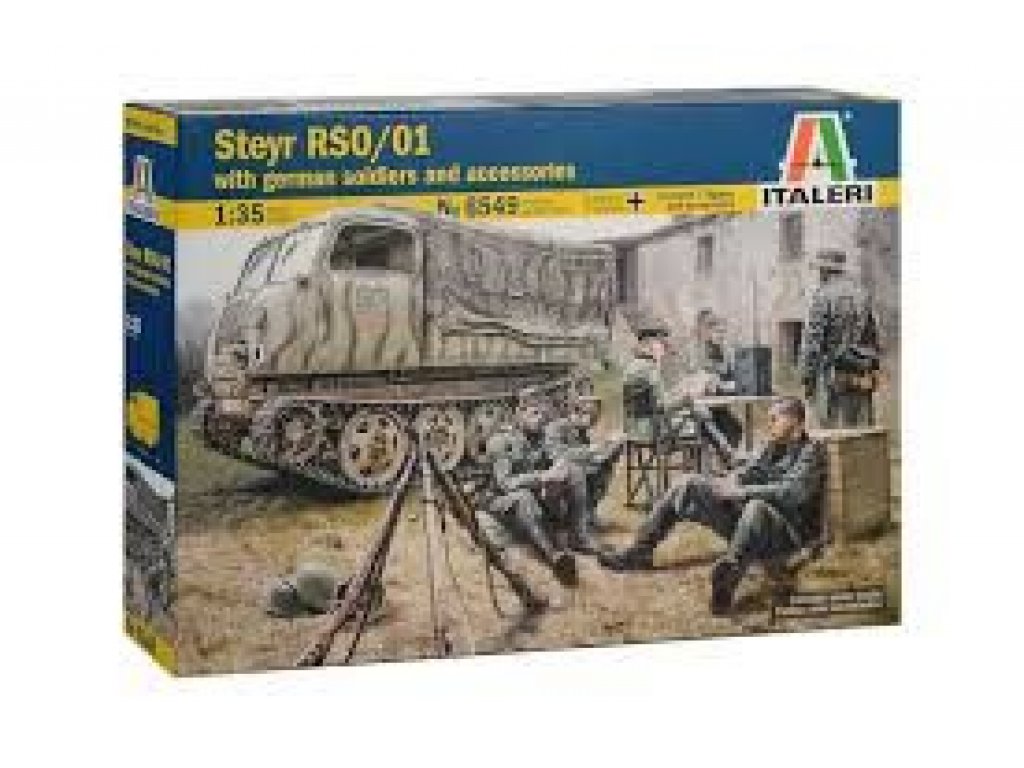 ITALERI 1/35  Steyr RSO/01 with Germa Soldier