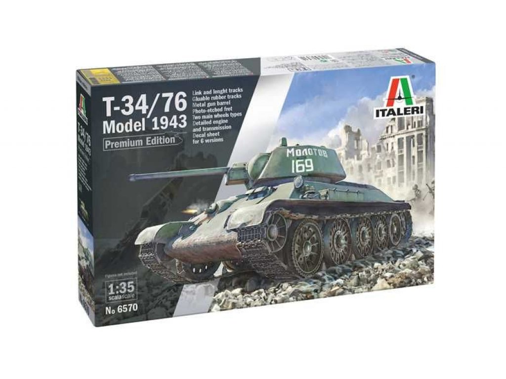 ITALERI 1/35 T-34/76 Mod. 43