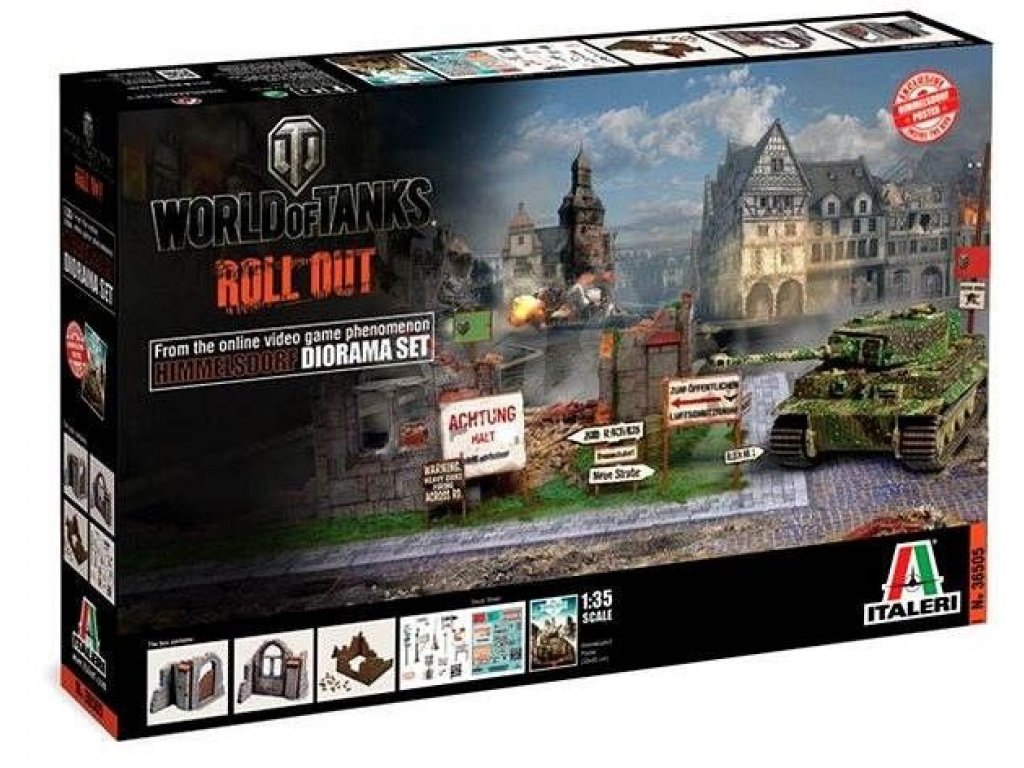 ITALERI 1/35 World Of Tanks: Himmelsdorf Dio Wot