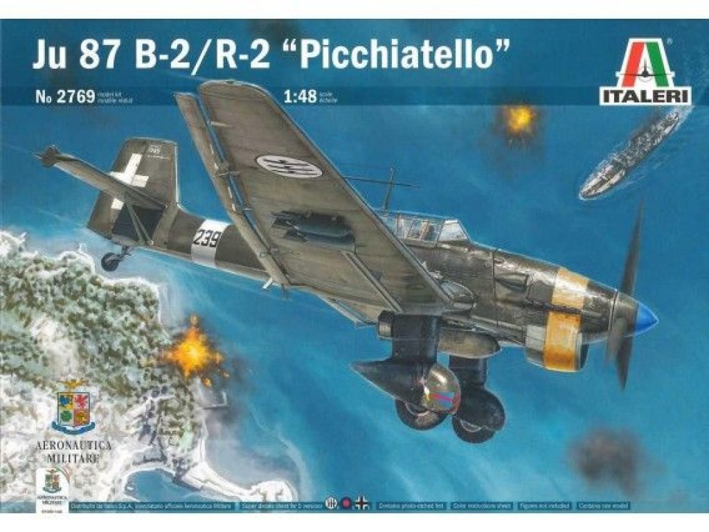 ITALERI 1/48 Ju-87 B-2/R-2 Picchiatello Stuka