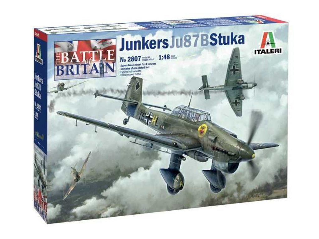 ITALERI 1/48 Ju-87B Stuka Battle of Britain 80th Anniversary