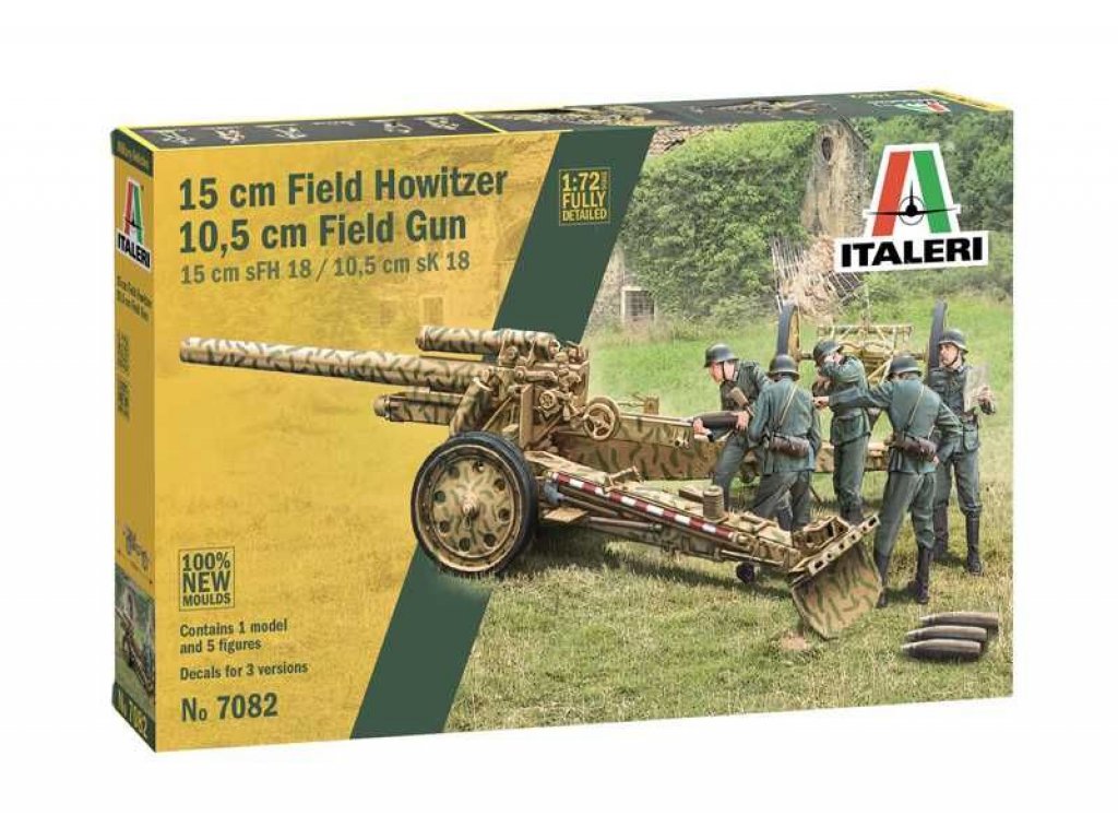 ITALERI 1/72 15 cm Field Howitzer